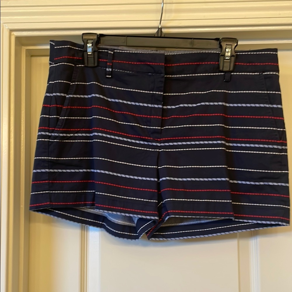 Nautica Red and Blue Bermuda Shorts Classic Nautical Style